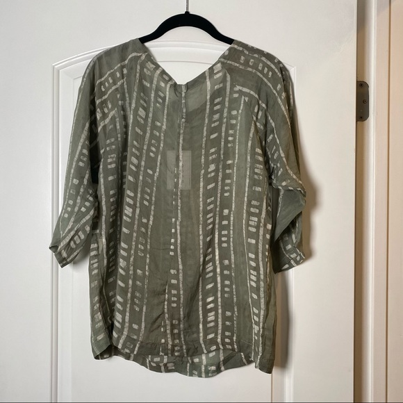 NWT Osei Duro Silk Hand-dyed Top - Picture 2 of 5